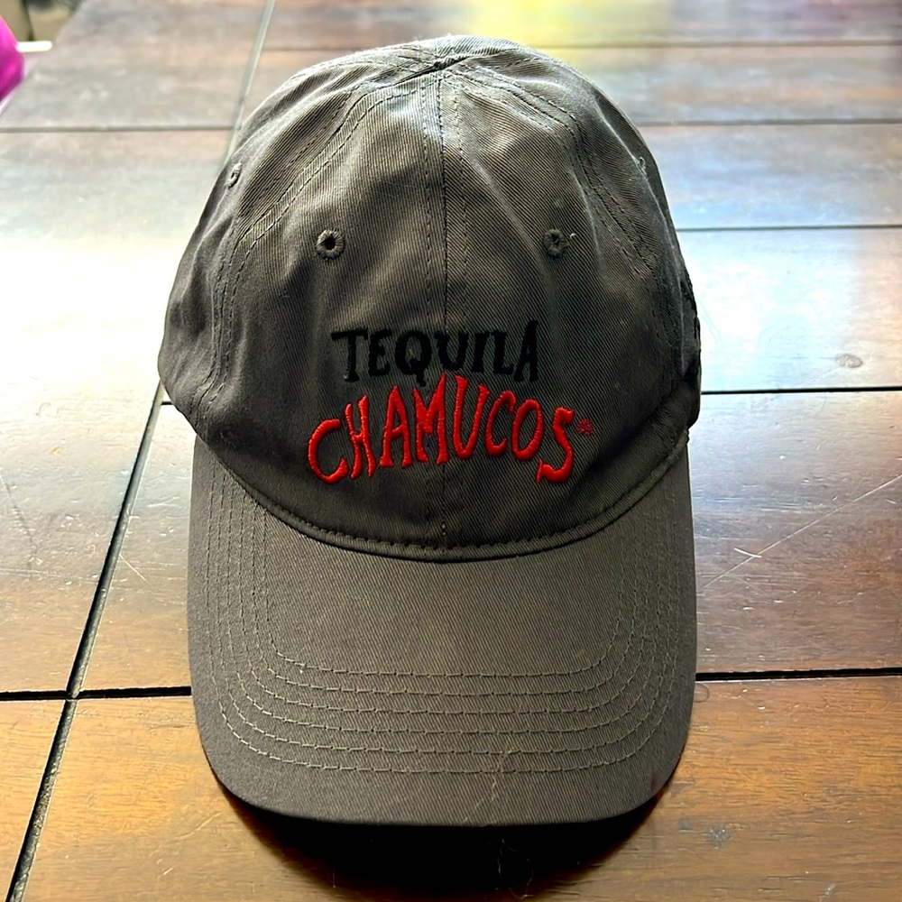 Tequila Chamucos Ball Cap Adjustable Baseball Cap… - image 1